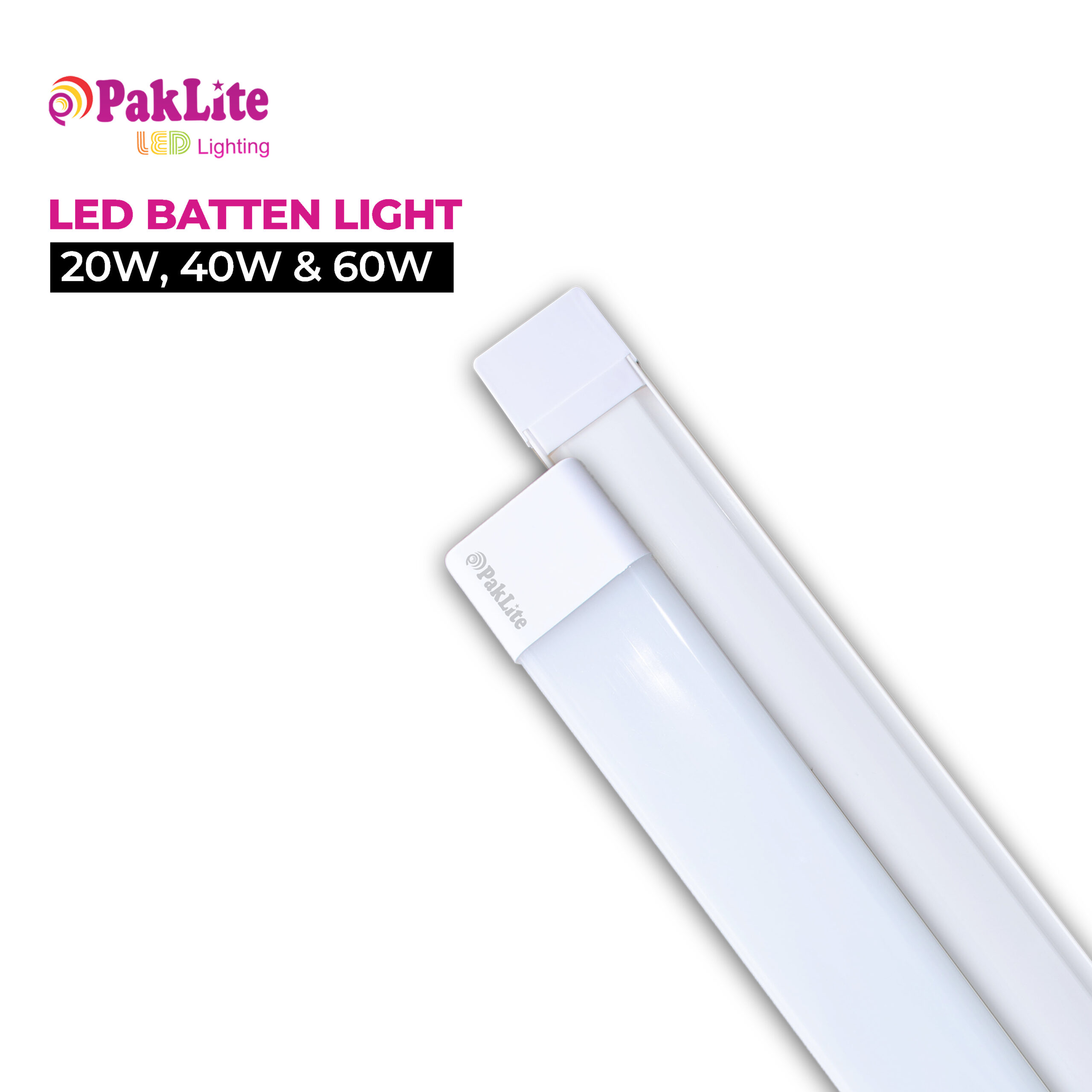 PakLite 60W LED Batten Light (4FT)